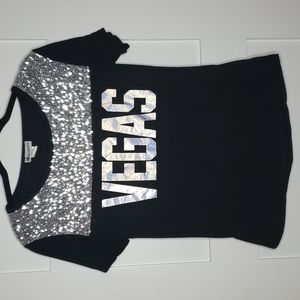 MGM Resorts International Women's Sequin Vegas Top